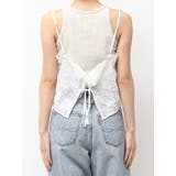 テープ刺繍キャミソール | Ungrid | 詳細画像17 