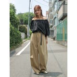 オフショルラメドビーハーフスリーブブラウス | Ungrid | 詳細画像11 