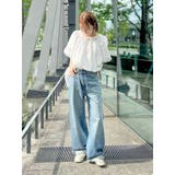 オフショルラメドビーハーフスリーブブラウス | Ungrid | 詳細画像19 