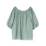 オフショルラメドビーハーフスリーブブラウス | Ungrid | 詳細画像34 