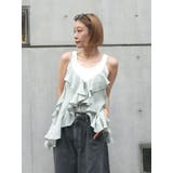 コットンフリルキャミ | Ungrid | 詳細画像2 