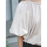 フェイクスウェードハーフスリーブバルーンブラウス | Ungrid | 詳細画像15 