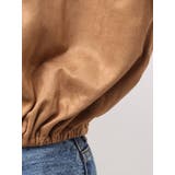 フェイクスウェードハーフスリーブバルーンブラウス | Ungrid | 詳細画像31 