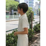 カットジャカードポロシャツ | Ungrid | 詳細画像10 