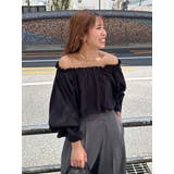 楊柳オフショルボリュームブラウス | Ungrid | 詳細画像14 