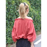 楊柳オフショルボリュームブラウス | Ungrid | 詳細画像19 