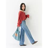 楊柳オフショルボリュームブラウス | Ungrid | 詳細画像7 