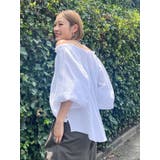 楊柳オフショルボリュームブラウス | Ungrid | 詳細画像9 