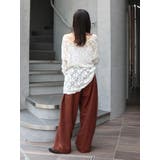 チュールドッキングタックパンツ | Ungrid | 詳細画像37 