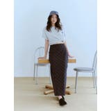 チェックアイラインスカート | Ungrid | 詳細画像1 