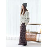 チェックアイラインスカート | Ungrid | 詳細画像10 