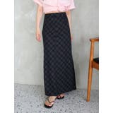 チェックアイラインスカート | Ungrid | 詳細画像13 