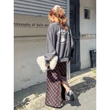 チェックアイラインスカート | Ungrid | 詳細画像18 