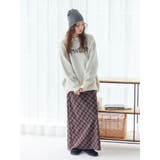 チェックアイラインスカート | Ungrid | 詳細画像9 