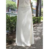 カットジャカードフィトフレアスカート | Ungrid | 詳細画像1 