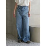 ウエストベルトデザインデニム | Ungrid | 詳細画像15 