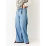 ウエストベルトデザインデニム | Ungrid | 詳細画像3 