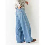 ウエストベルトデザインデニム | Ungrid | 詳細画像4 