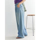 ウエストタックカーブデニム | Ungrid | 詳細画像8 