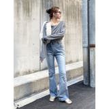 ハイウエストストレッチフィットフレアデニム | Ungrid | 詳細画像24 