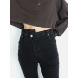 ハイウエストストレッチフィットフレアデニム | Ungrid | 詳細画像8 