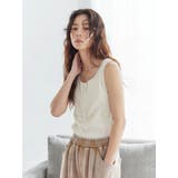 ヘンリーネックデザインタンクトップ | Ungrid | 詳細画像11 