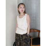 ヘンリーネックデザインタンクトップ | Ungrid | 詳細画像17 