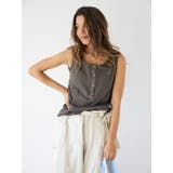 ヘンリーネックデザインタンクトップ | Ungrid | 詳細画像8 