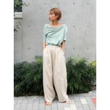 タックデザインオフショルTee | Ungrid | 詳細画像10 