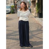 タックデザインオフショルTee | Ungrid | 詳細画像14 