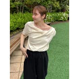 タックデザインオフショルTee | Ungrid | 詳細画像24 