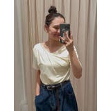 タックデザインオフショルTee | Ungrid | 詳細画像26 