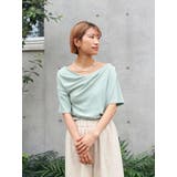 タックデザインオフショルTee | Ungrid | 詳細画像9 