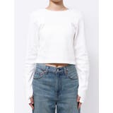 クロップドハニカムロングスリーブTee | Ungrid | 詳細画像22 