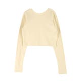 クロップドハニカムロングスリーブTee | Ungrid | 詳細画像34 