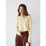 クロップドハニカムロングスリーブTee | Ungrid | 詳細画像8 