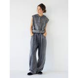 ヴィンテージウォッシュジップノースリパーカー | Ungrid | 詳細画像11 