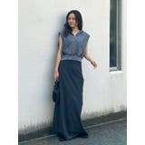 ヴィンテージウォッシュジップノースリパーカー | Ungrid | 詳細画像24 