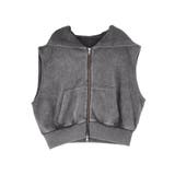 ヴィンテージウォッシュジップノースリパーカー | Ungrid | 詳細画像39 