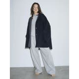 【Htage】リバーシブルビッグシルエットリバーコート | Ungrid | 詳細画像7 