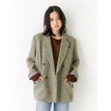 ワッペンデザインルーズ起毛ジャケット | Ungrid | 詳細画像1