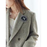 ワッペンデザインルーズ起毛ジャケット | Ungrid | 詳細画像11