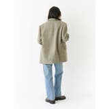 ワッペンデザインルーズ起毛ジャケット | Ungrid | 詳細画像21