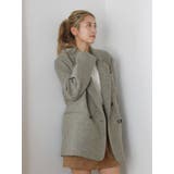 ワッペンデザインルーズ起毛ジャケット | Ungrid | 詳細画像22