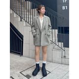 ワッペンデザインルーズ起毛ジャケット | Ungrid | 詳細画像35