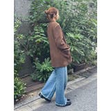 ワッペンデザインルーズ起毛ジャケット | Ungrid | 詳細画像37