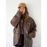 ルーズシルエットフェイクレザーブルゾン | Ungrid | 詳細画像11 