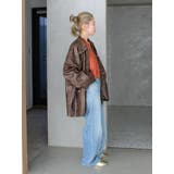 ルーズシルエットフェイクレザーブルゾン | Ungrid | 詳細画像31 