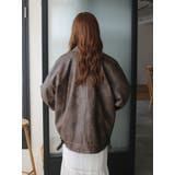 ルーズシルエットフェイクレザーブルゾン | Ungrid | 詳細画像33 