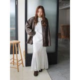 ルーズシルエットフェイクレザーブルゾン | Ungrid | 詳細画像34 